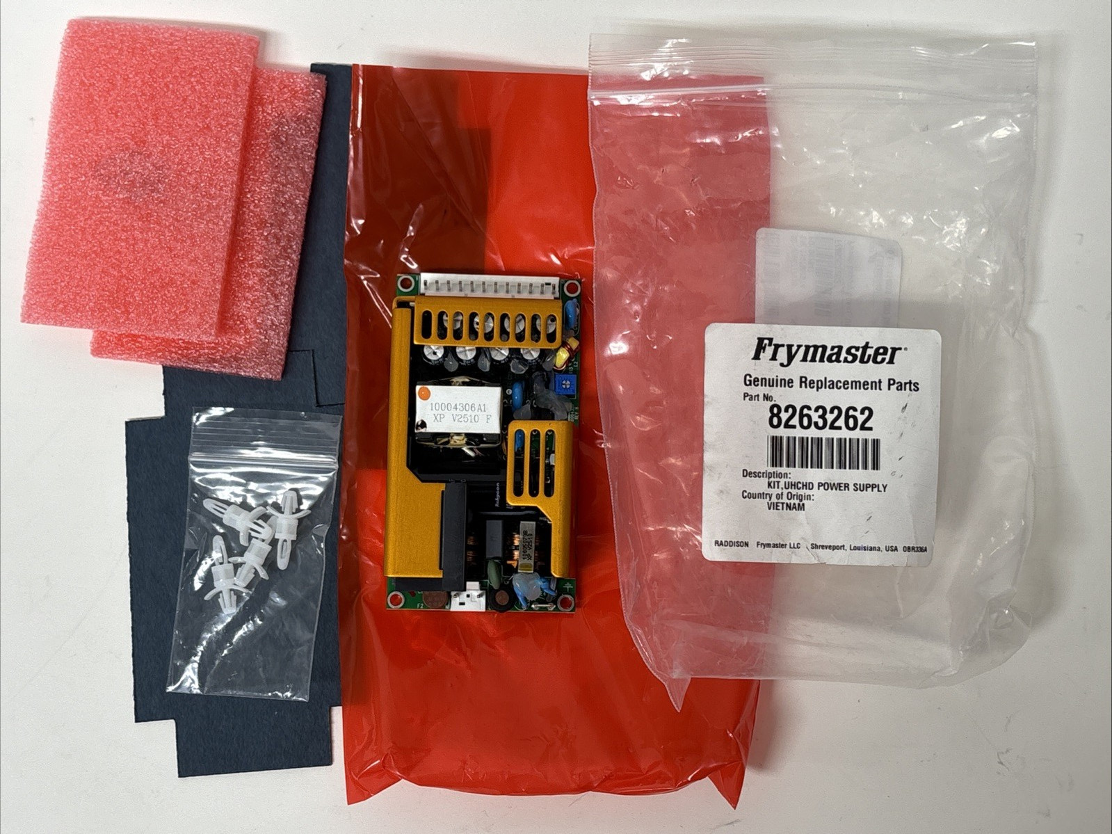 Frymaster 8263262 Power Supply Board Kit, UHCHD Genuine OEM