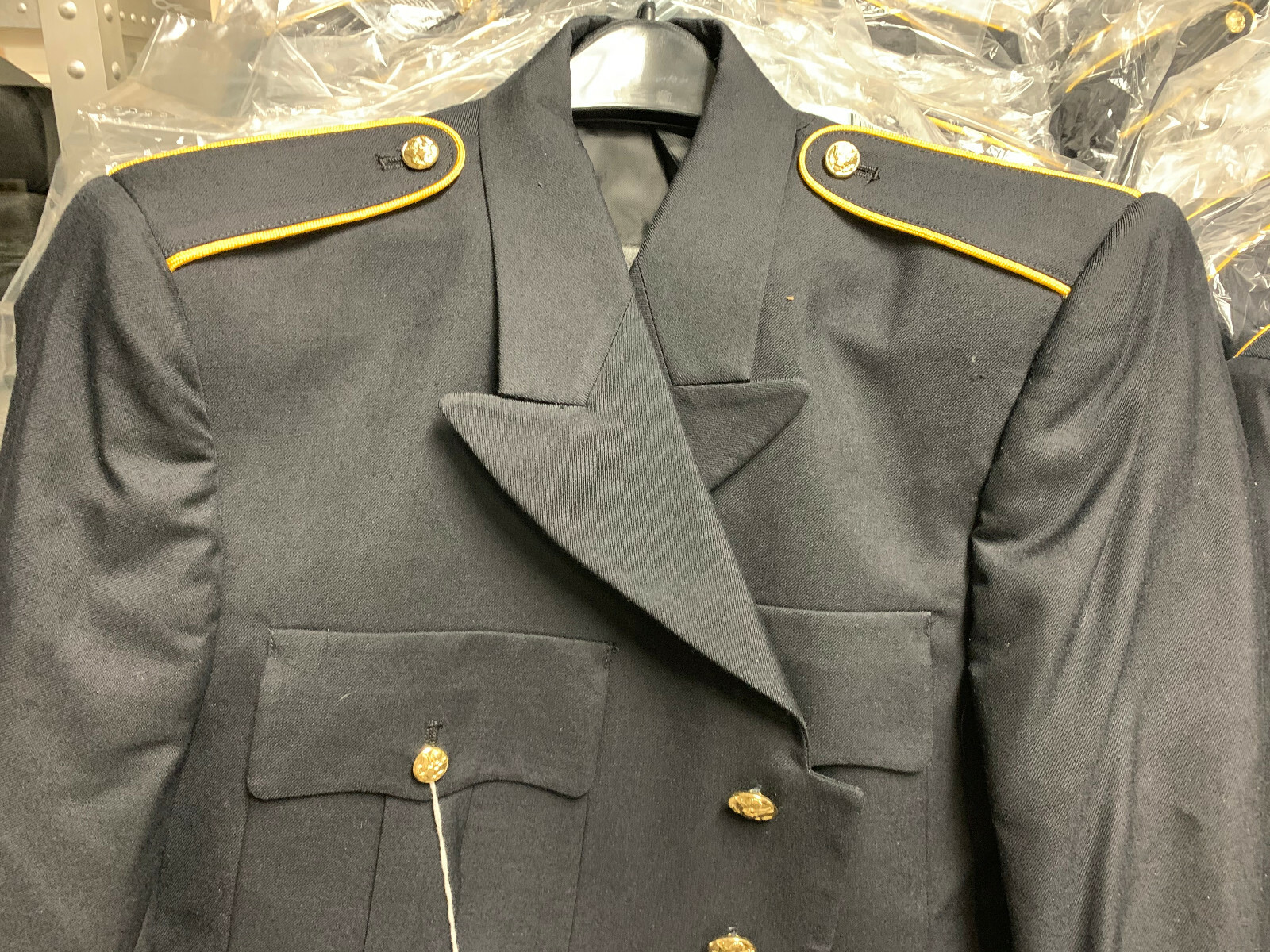 US ARMY MEN'S 50R MILITARY SERVICE DRESS BLUE BLUES ASU UNIFORM COAT JACKET NEW