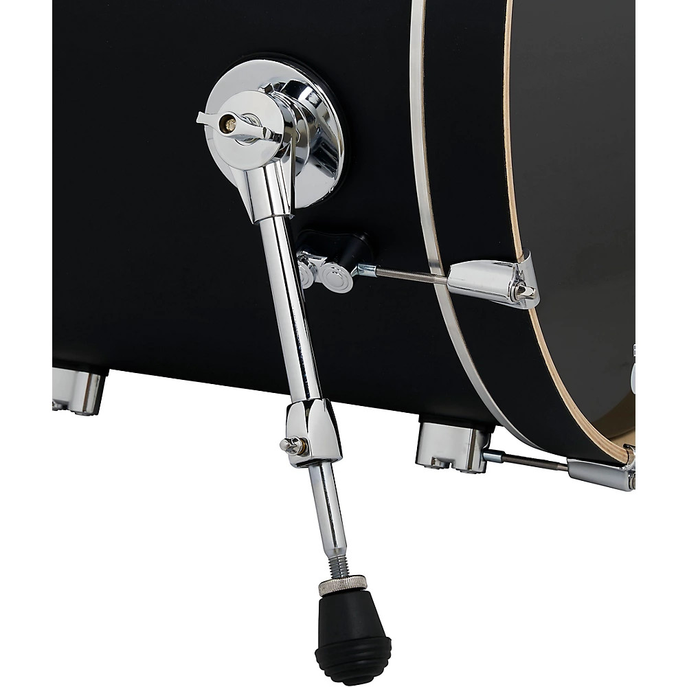 PDP by DW Concept Maple 5-Piece Shell Pack with Chrome Hardware Satin Black