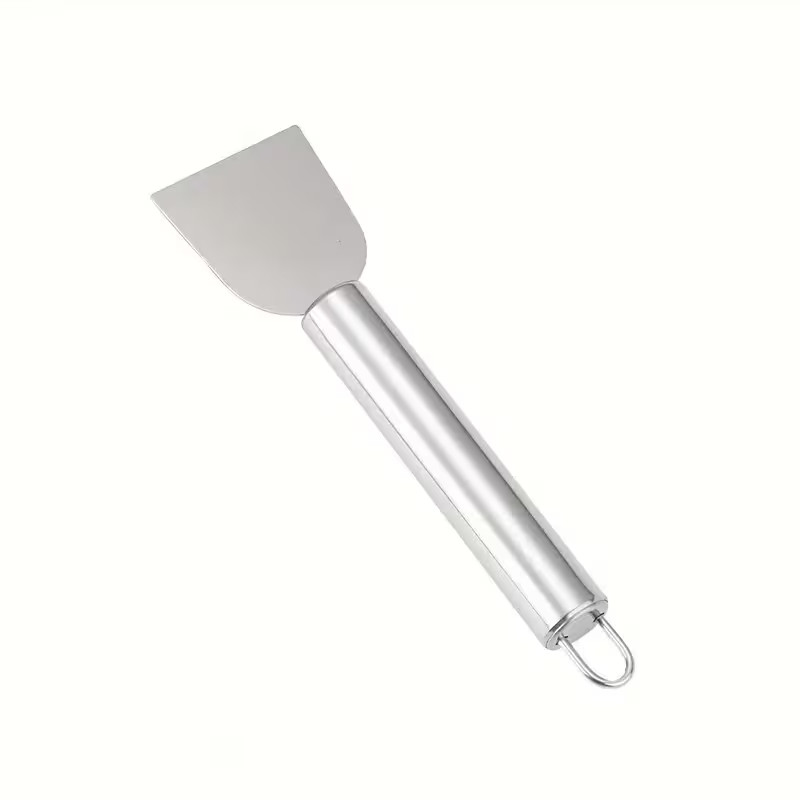 2× Stainless Steel Spatula Multi-Purpose Scraper Kitchen Cleaning Tools Spatula