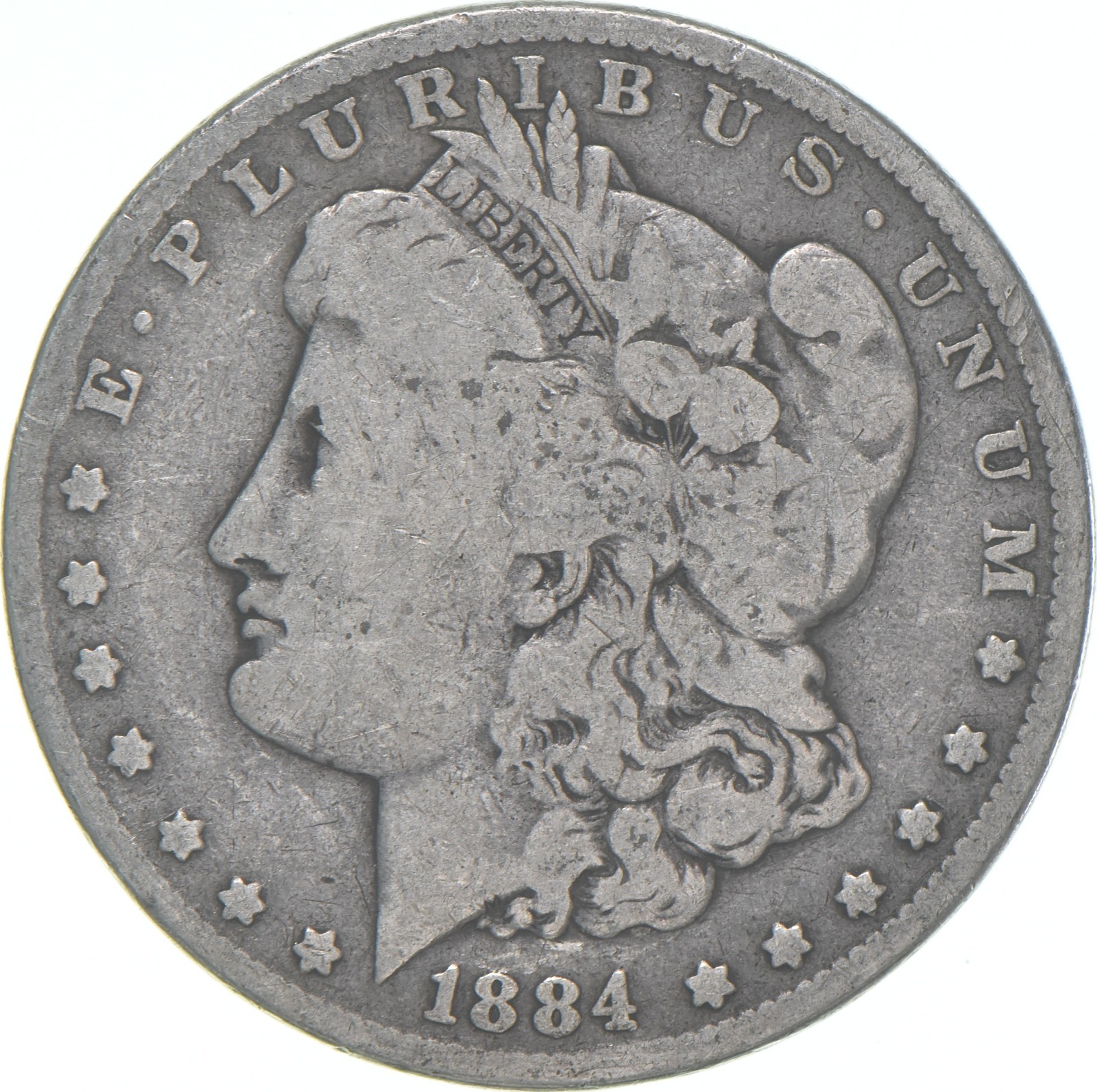 G/VG 1884 (P) Morgan Silver Dollar (1 coin)