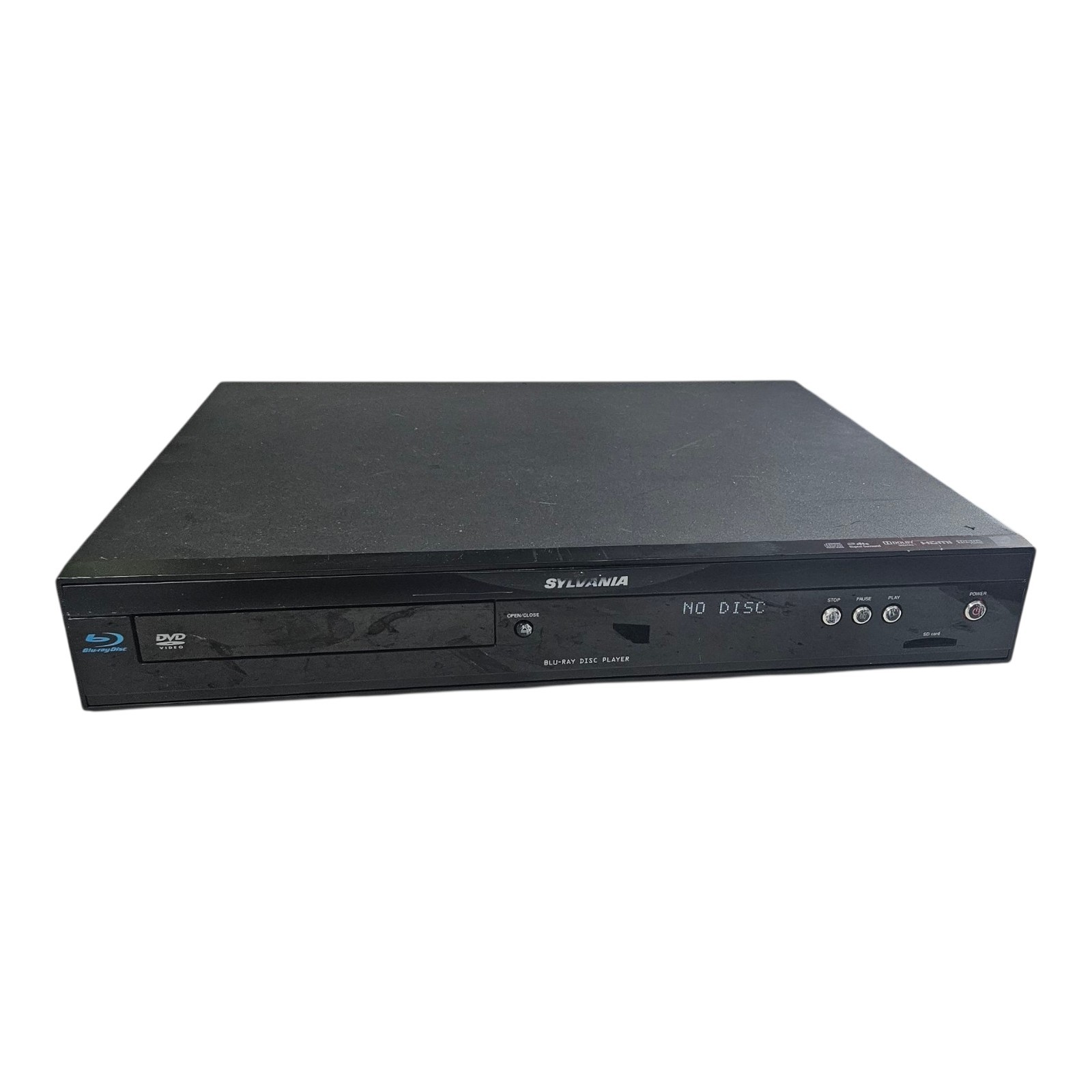 Sylvania NB501SL9 Blu-Ray Player 1080p Java Composite Tested Working