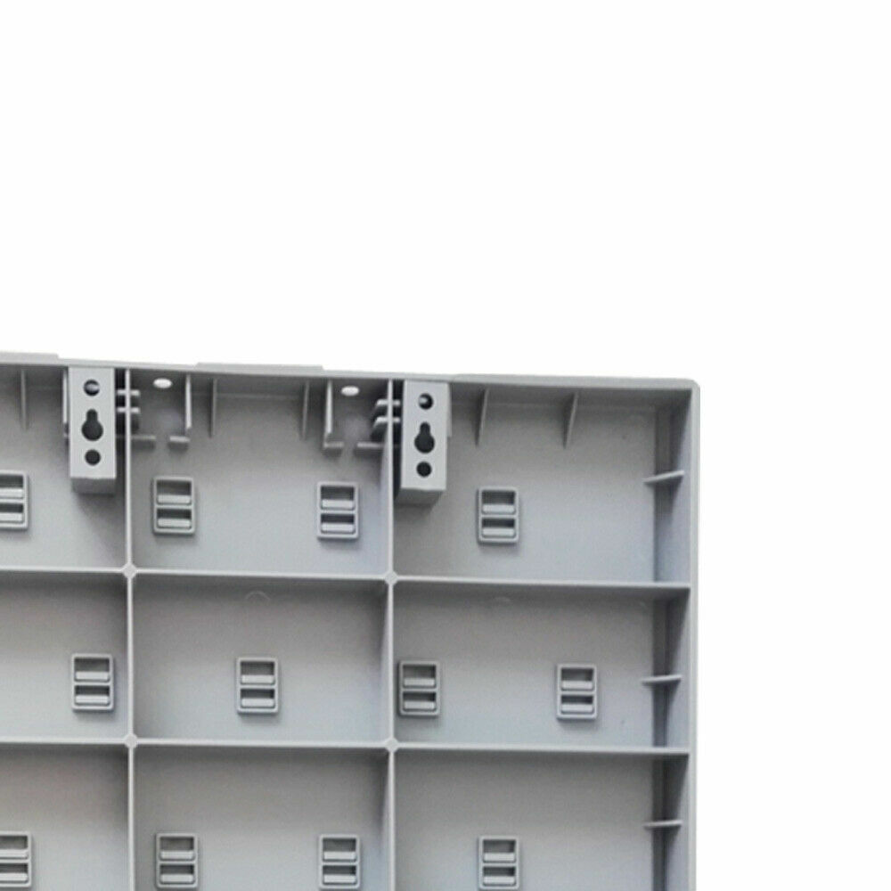 2 X Laboratory Drying Rack PP 27 Removable Pegs Wall Mount Lab Cleaning Dry