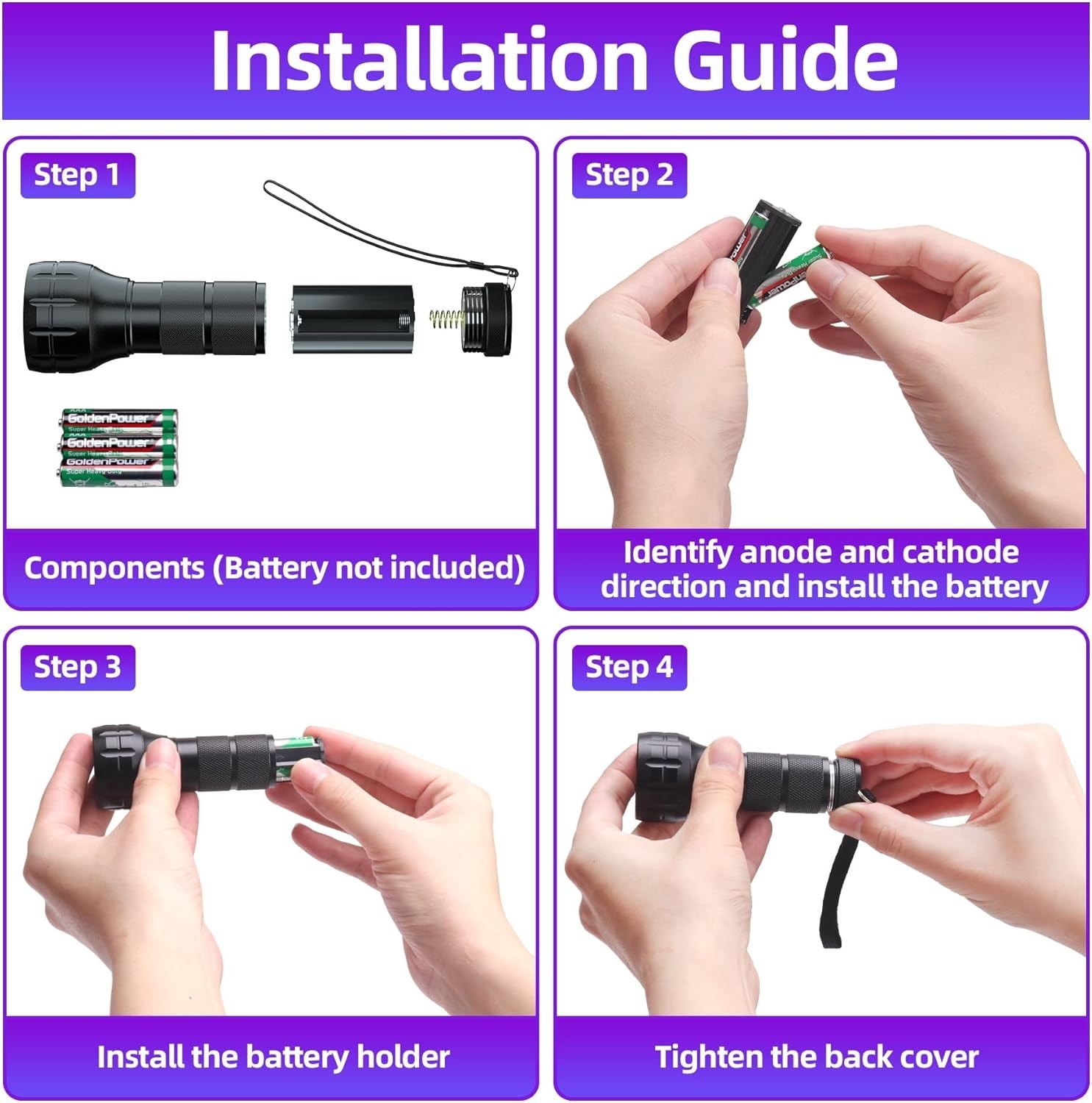 Versatile UV Leak Detection Tool for AC & More with Protective Eyewear Included