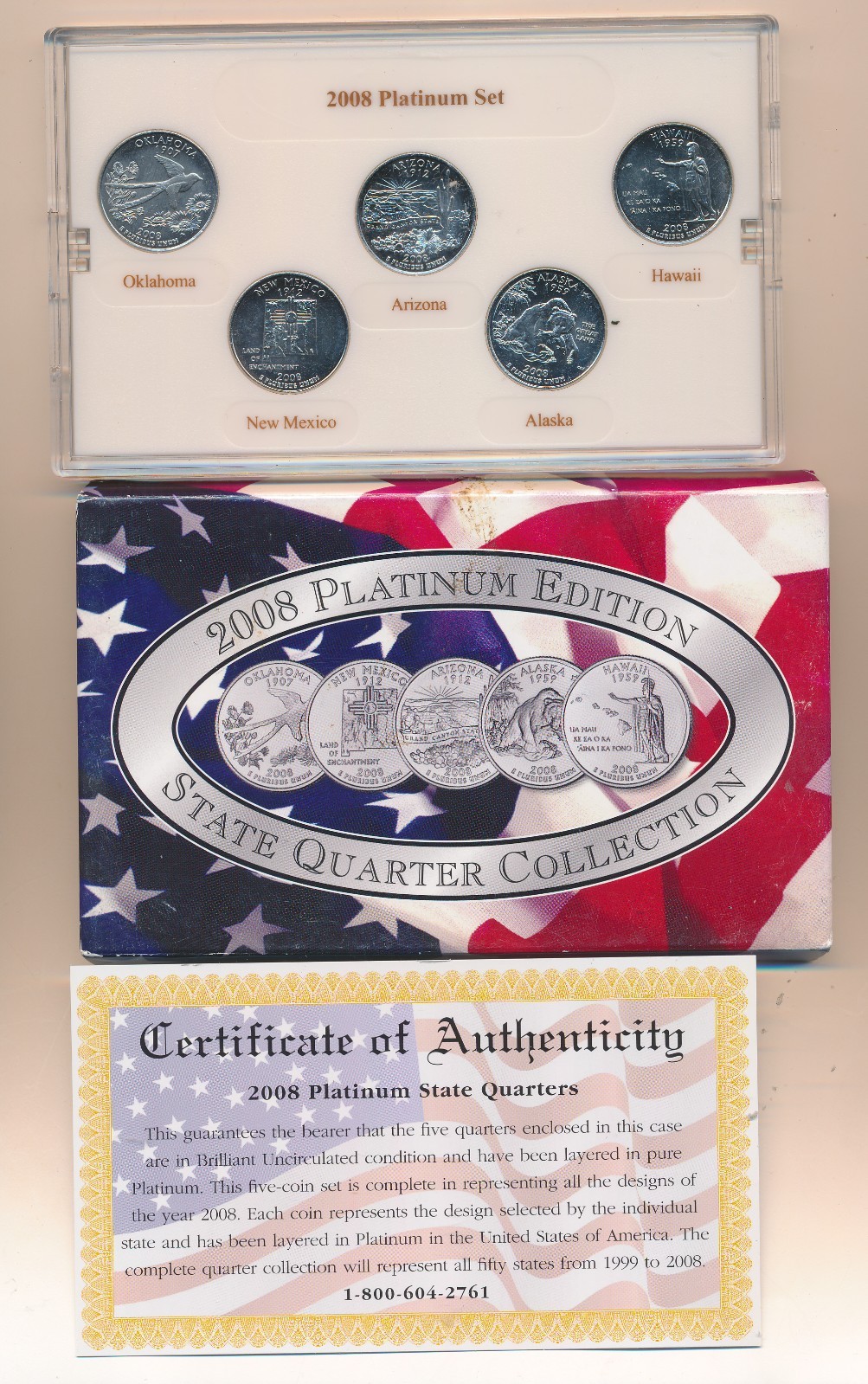 2008 Philly - Mint Edition State Quarter Collection