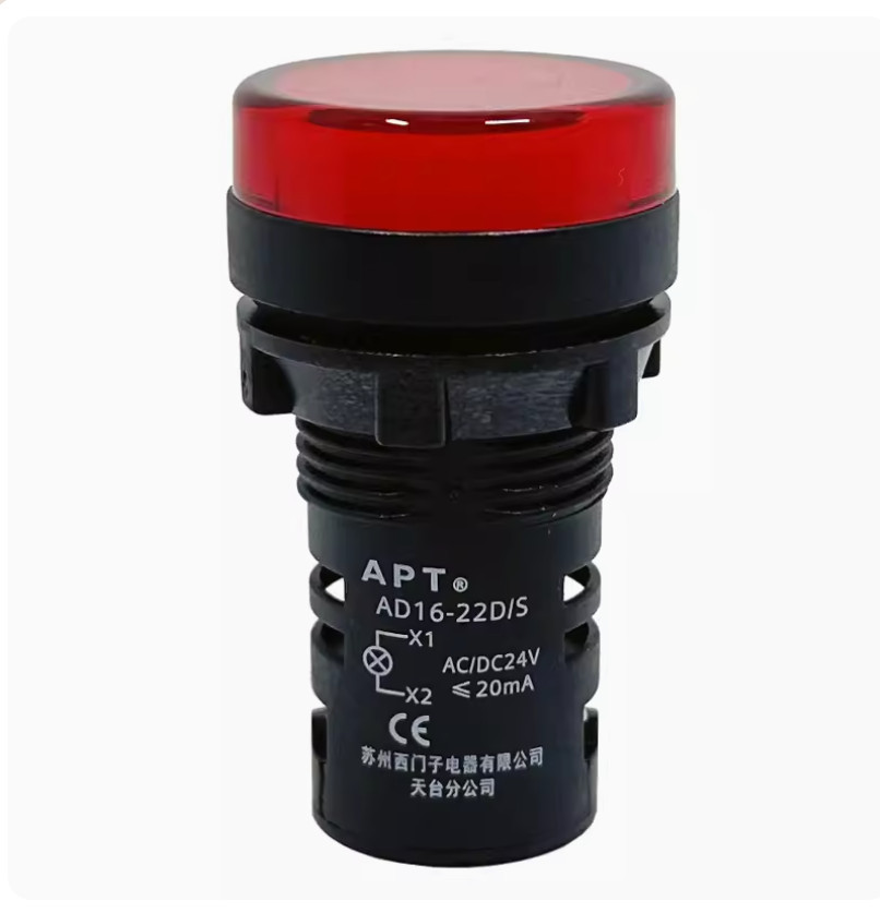 1PC NEW SIEMENS APT AD16 Signal light AD16-22D/S AD16-22D/r23S red AC/DC24V #LL