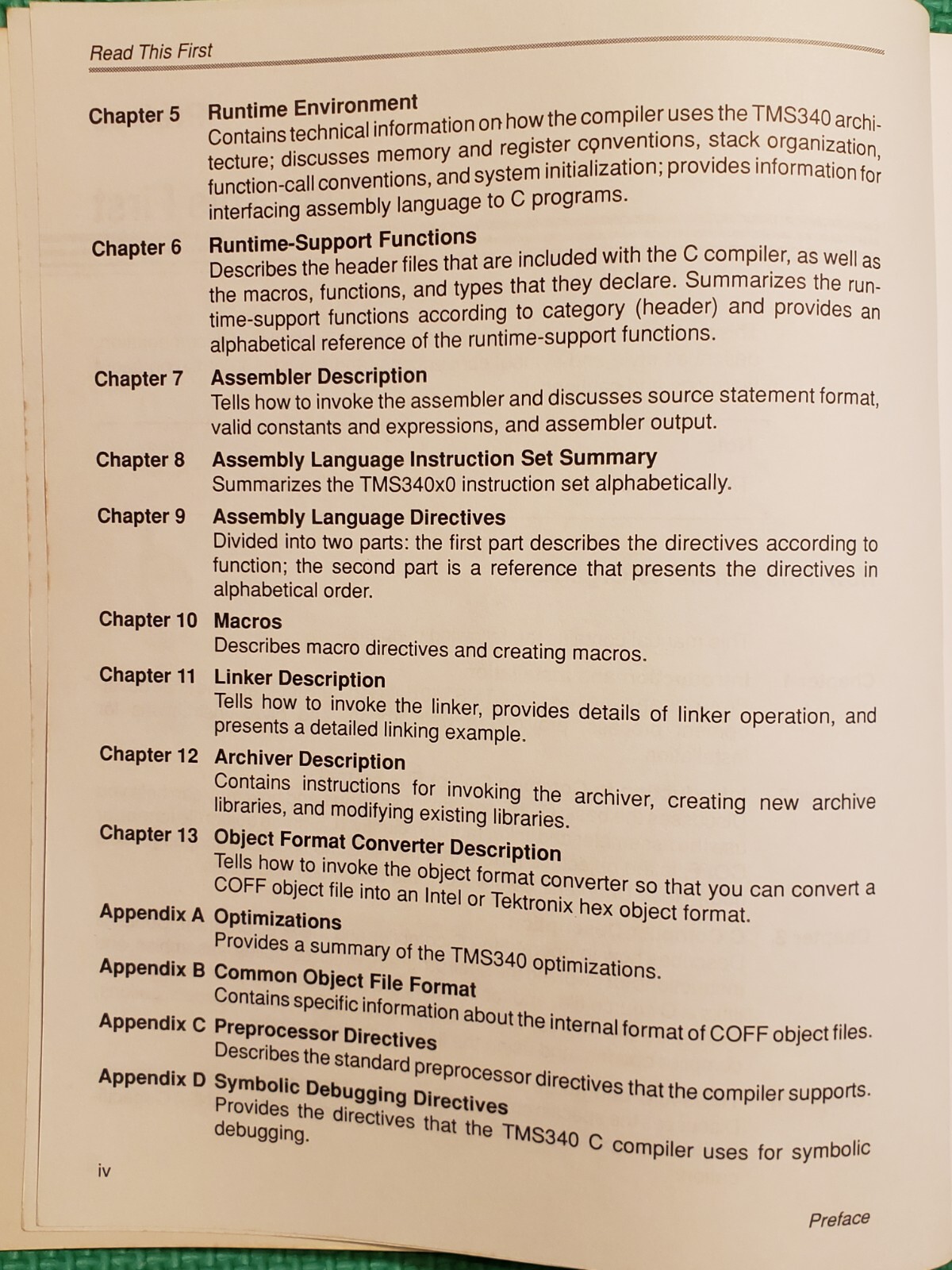 Texas Instrument TMS340 FAMILY CODE GENERATION TOOLS Users Guide - 1990