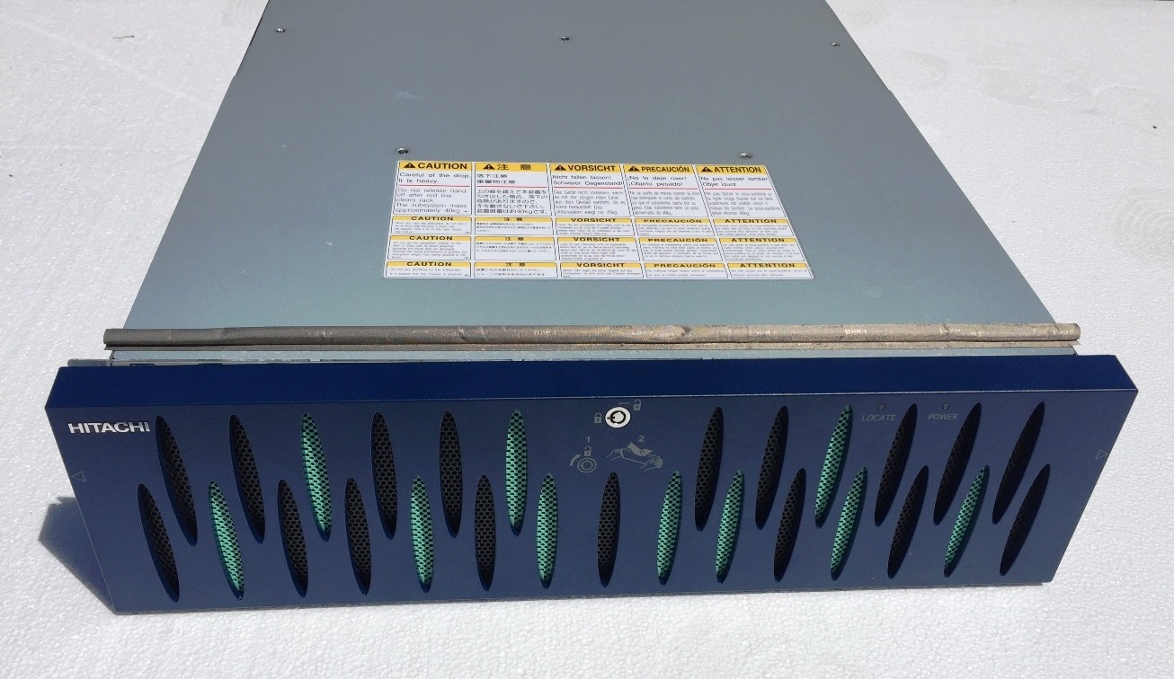 Hitachi DF-F800-RKAK 30TB Expansion Disk Array Unit (15) 2TB Hard Drives