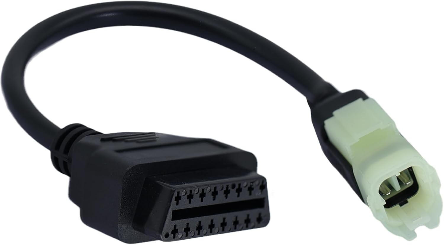 Obd2 Adapter Fit for Kawasaki Motorcycle 4 Pin to 16 Pin OBD Diagnostic ECU