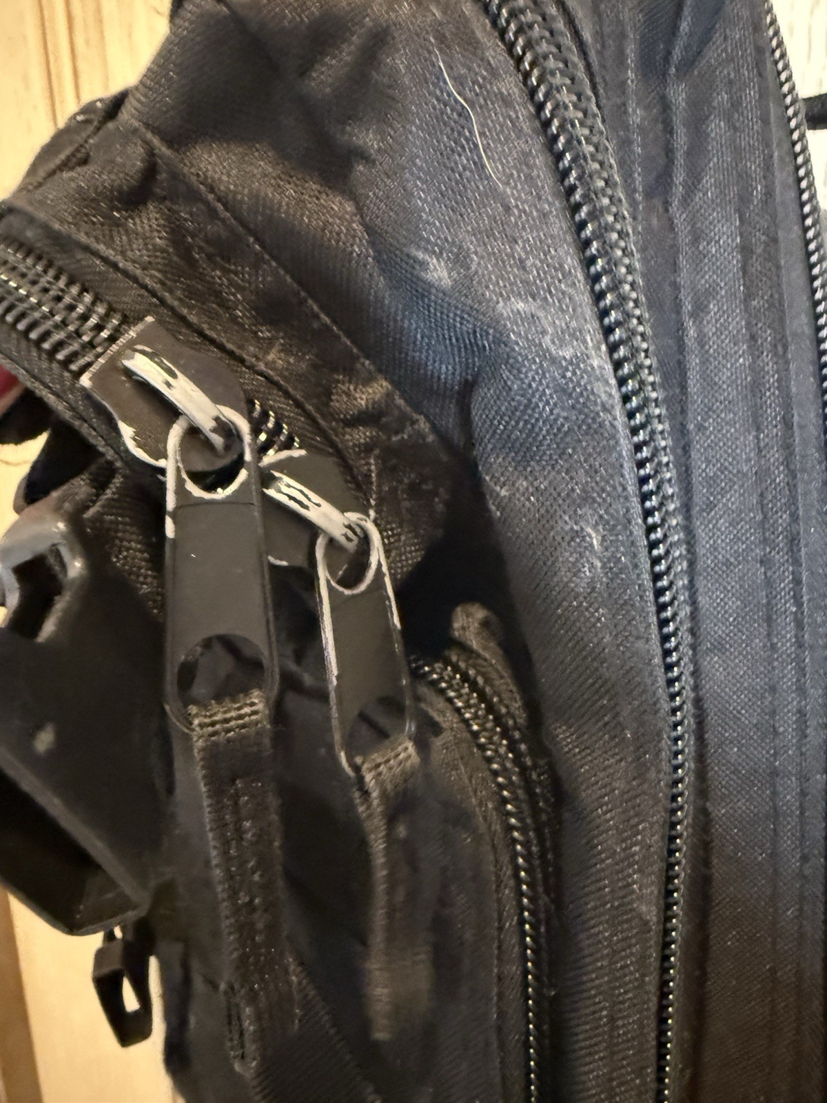 Flying Circle Small Black Military Utility Backpack Day Pack