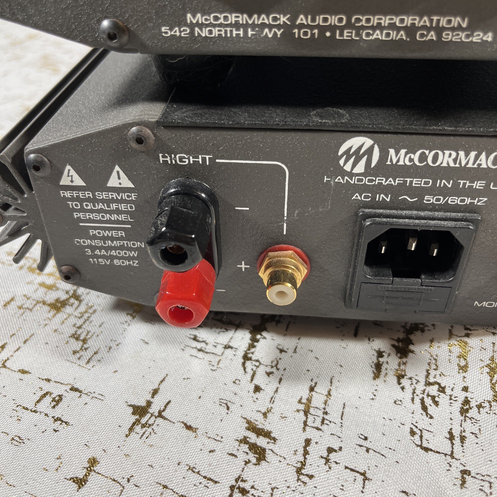 2 Pc Set McCormick Micro Line Drive Power Drive Amp Preamp Rare Audiophile VTG