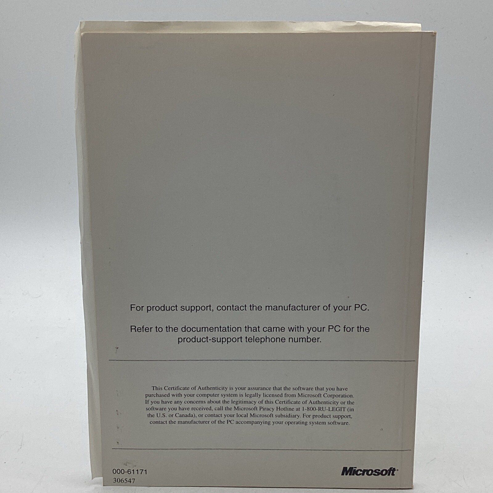 1997 Microsoft Windows95 With Internet Explorer 4.0 CD-ROM W/ Instructions & COA