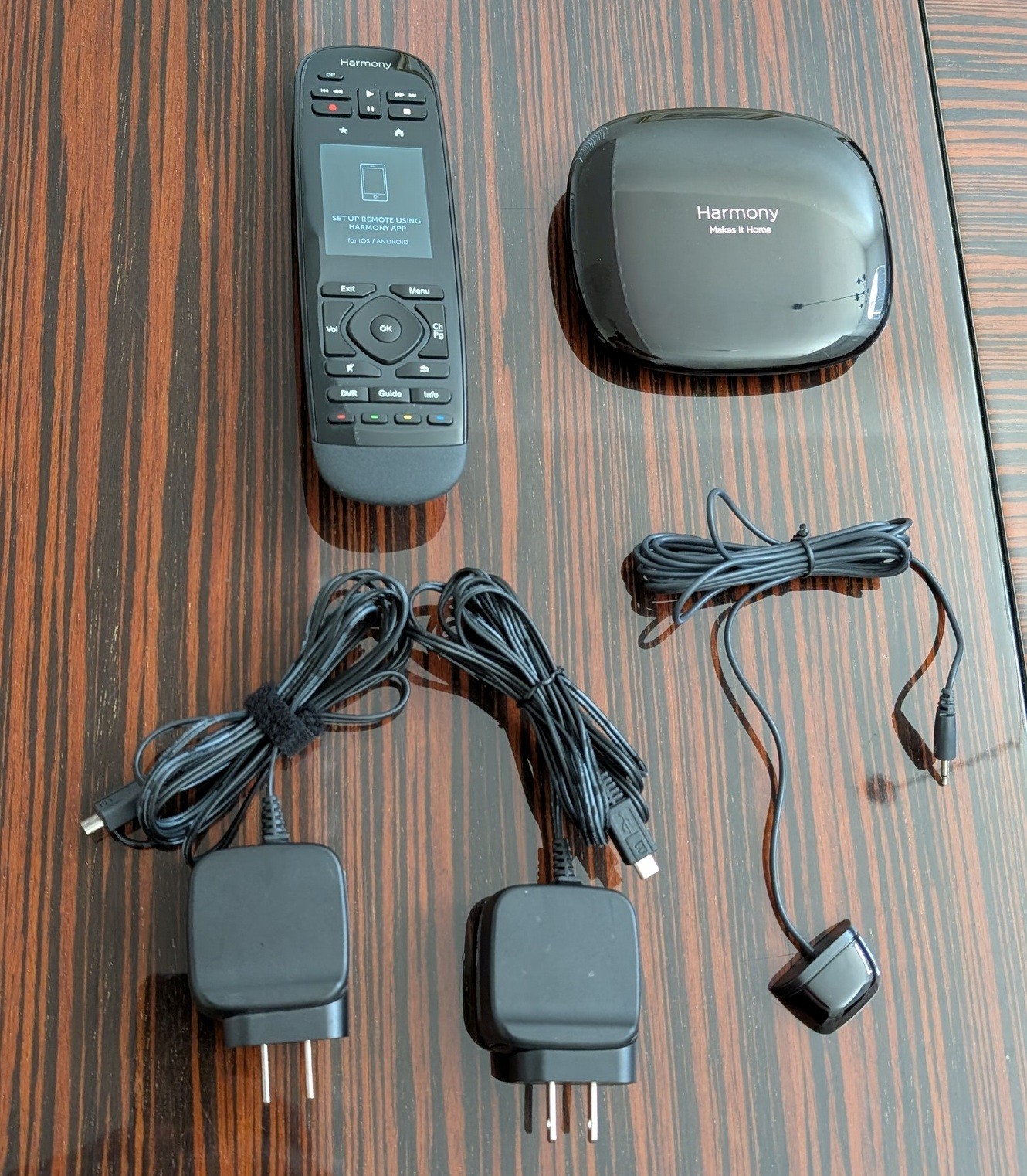 Logitech Harmony Ultimate One Remote Control System N-R0007 w/ Hub O-R0004