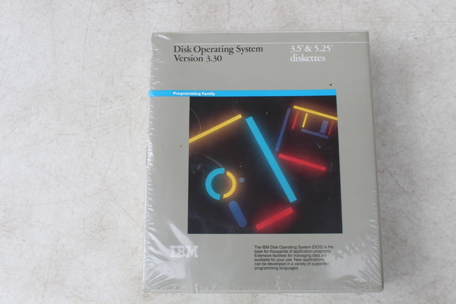 IBM Disk Operating System DOS Version 3.30 3.5" & 5.25" Diskette Sealed 1987 NIB