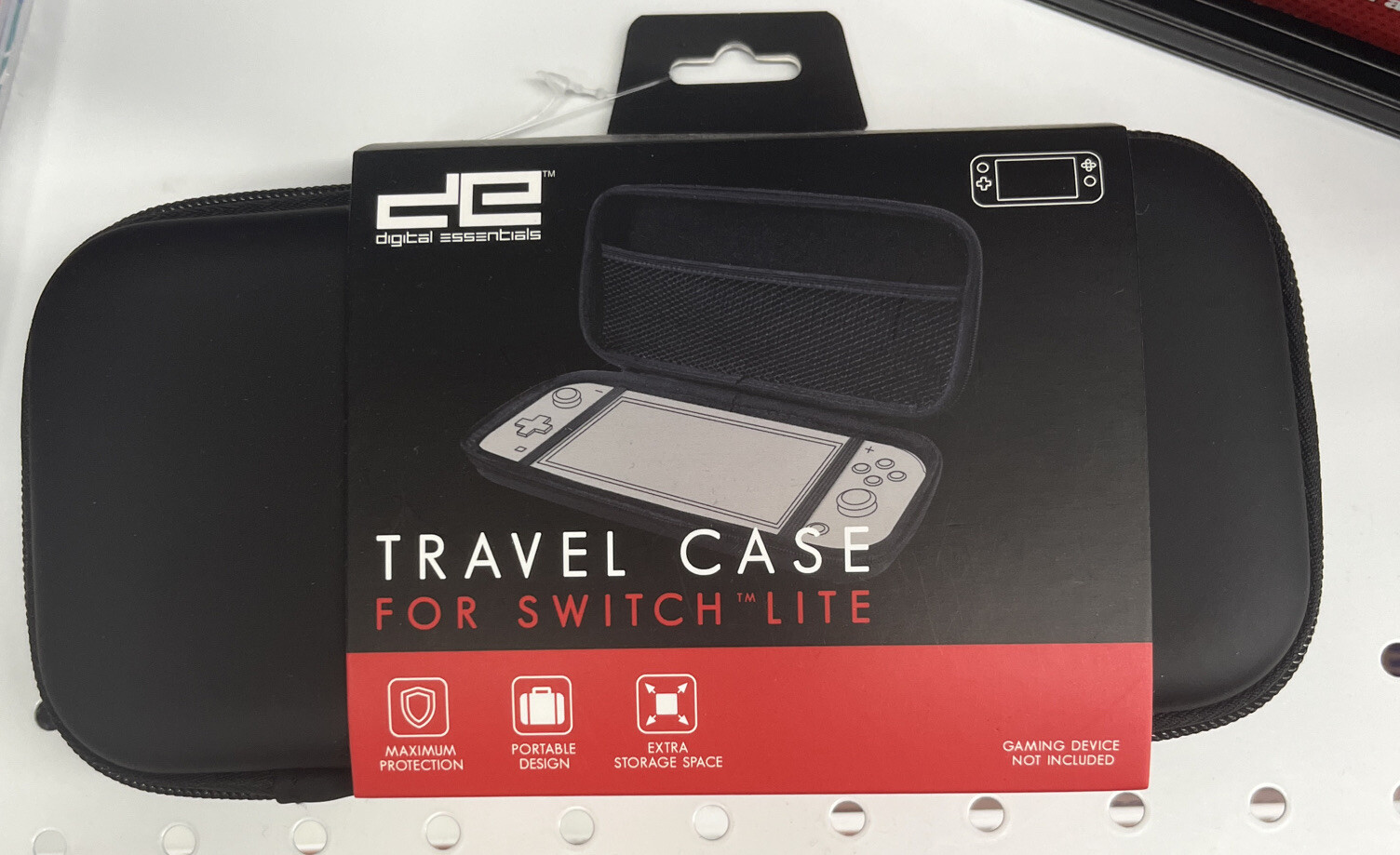 Nintendo Switch Lite Game Traveler Deluxe Travel Case Black NEW Accessory