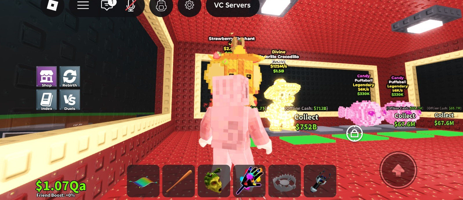 Roblox Gold Taco Strawberry Elephant 2.4b/s