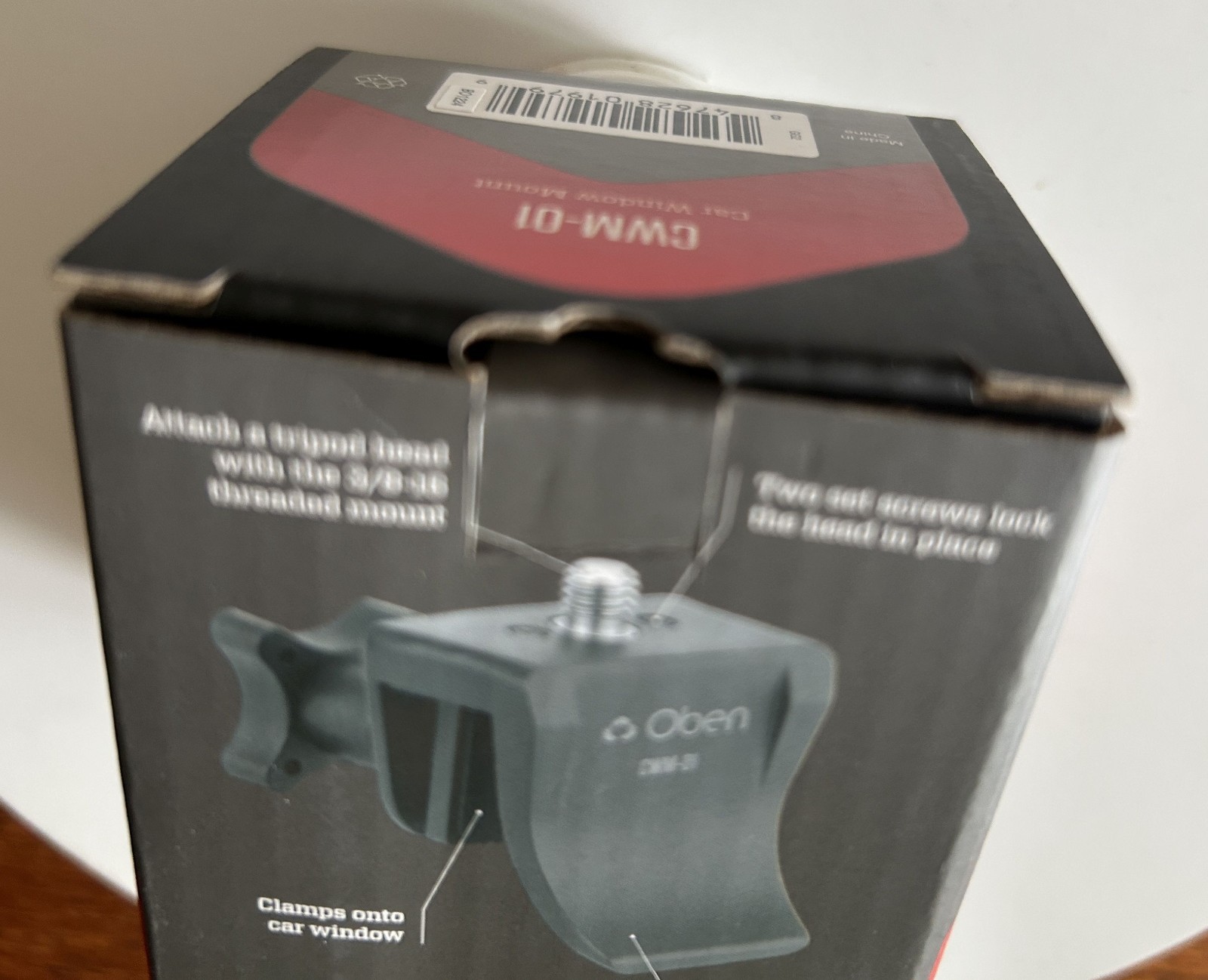 OBEN Car Window Mount for camera, telescope, etc. BRAND NEW - box never opened