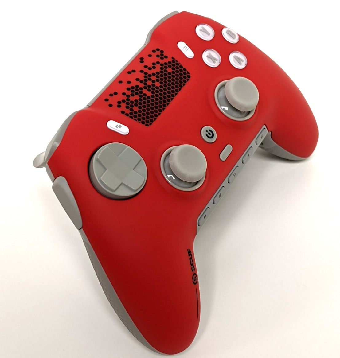 SCUF Envision Pro Wireless Controller for PC Only Gray Faceplate Red