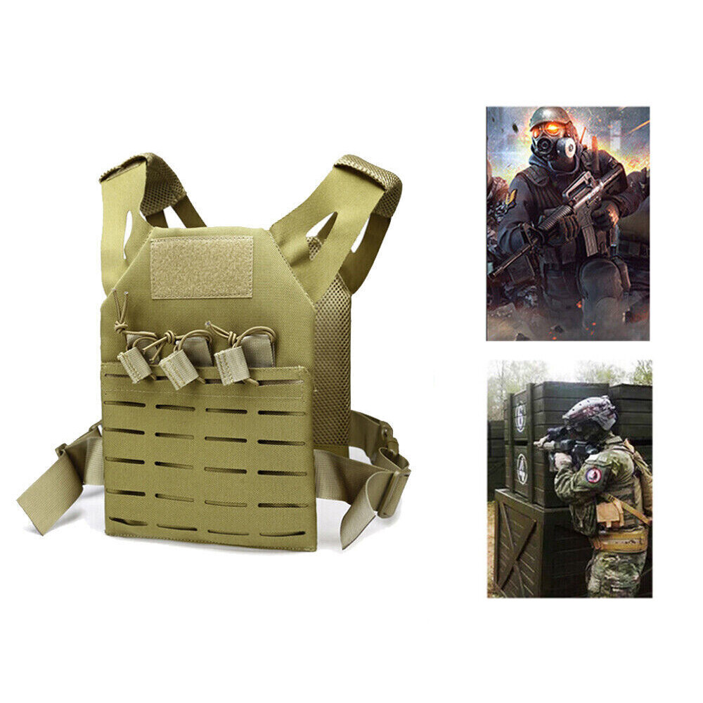 Kids Military armor Army Vests Combat Tactical Vest Molle Plate Carrier Vest