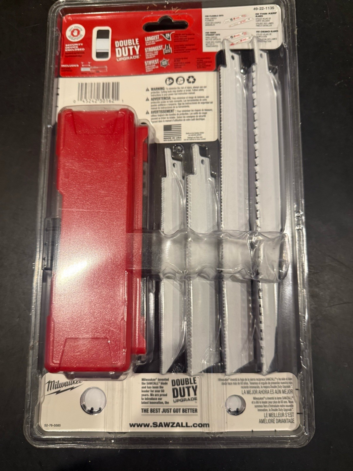 Milwaukee Sawzall 12 Piece Set