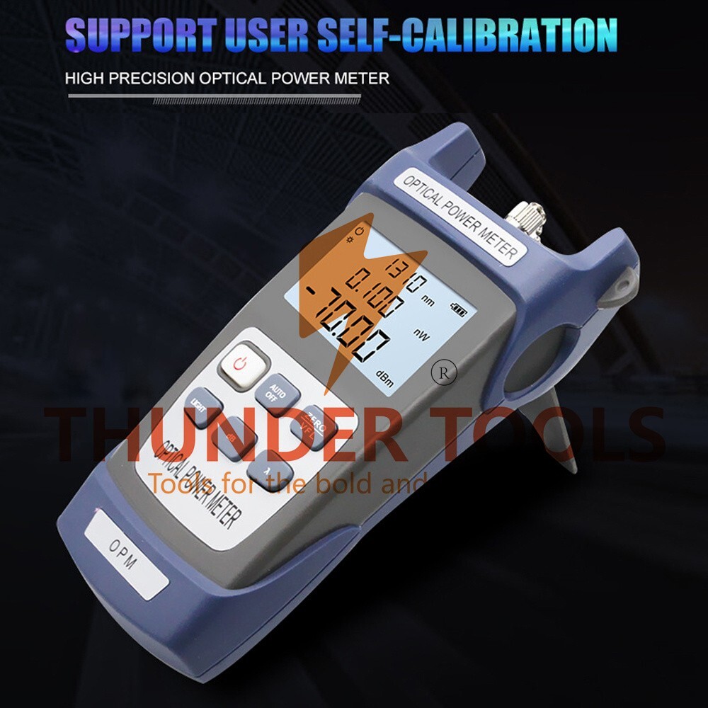 Thunder Tools Portable Lightweight Optical Power Meter Visual Fault