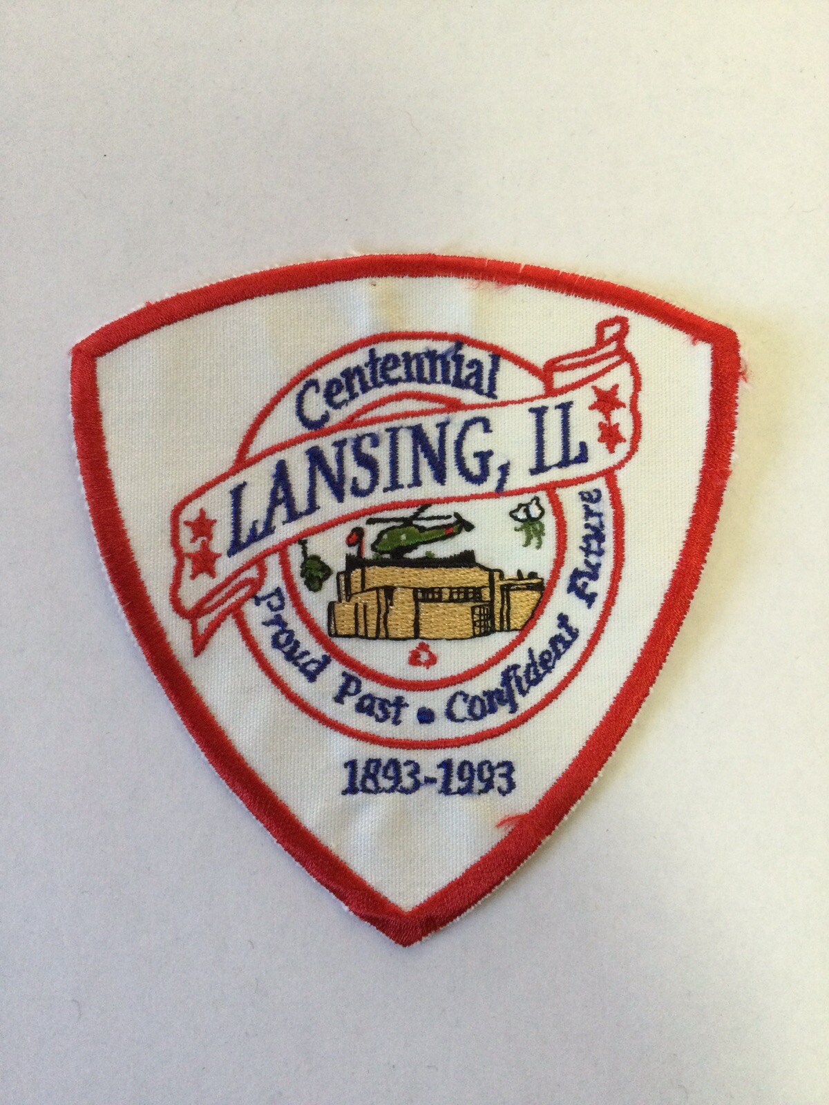 LANSING ILLINOIS IL POLICE PATCH CENTENNIAL