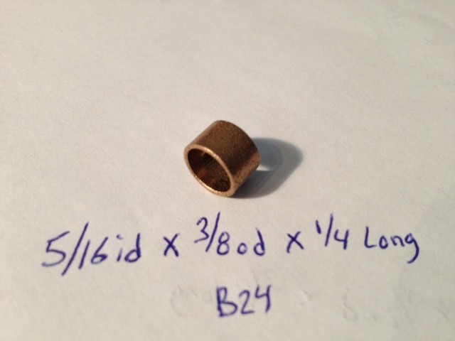 Oilite Bushing Bronze 5/16 id x 3/8 od x 1/4 Bearing Bush Sleeve Spacer  B24 New