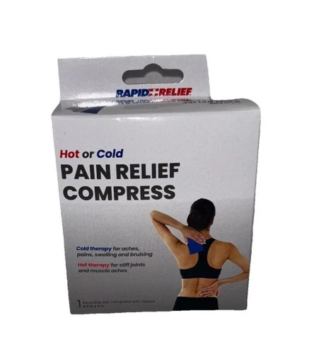Rapid Relief HotOrCold Pain Relief Compress