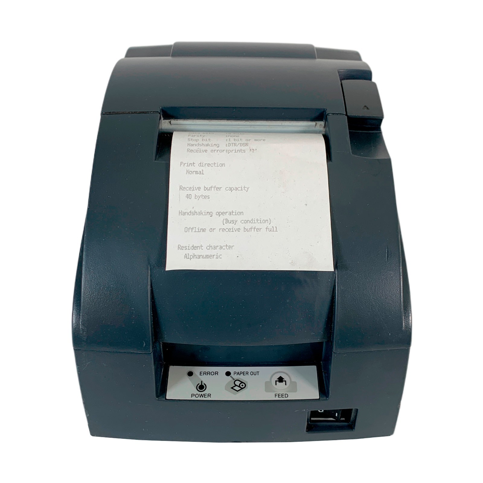 Epson TM-U220B Dot Matrix POS Receipt Kitchen Printer Ethernet USB No Adapter
