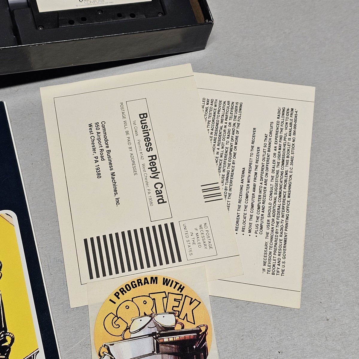 Start Programming with Gortek and the Microchips Commodore 64 Educational Softwa