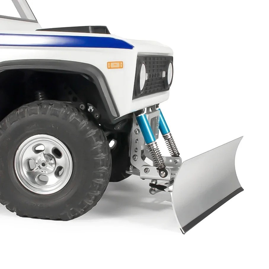 Aluminum Metal Car Snow Shovel for 1/10 RC Traxxas TRX4 TRX6 Axial SCX10 II III
