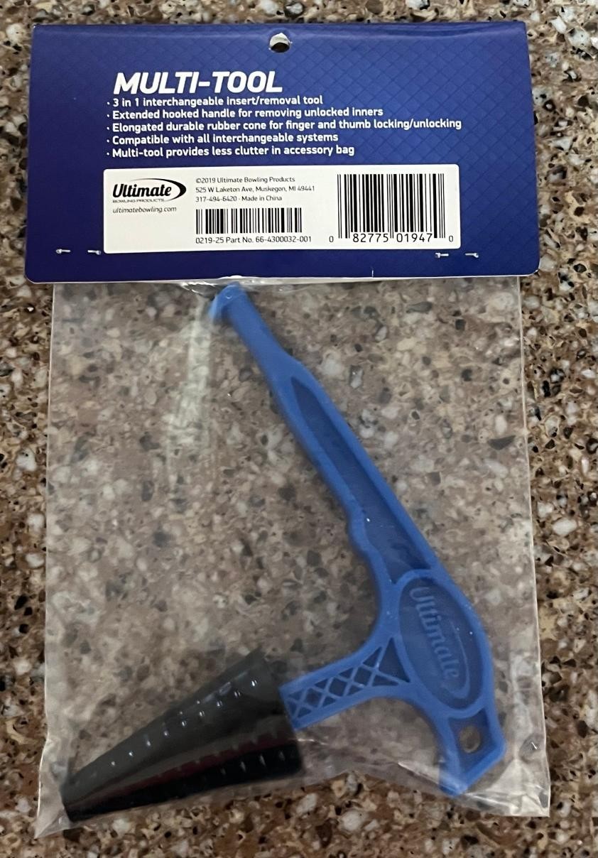 NEW! Ultimate Bowling Multi Tool Interchangeable Thumb Removing Tool