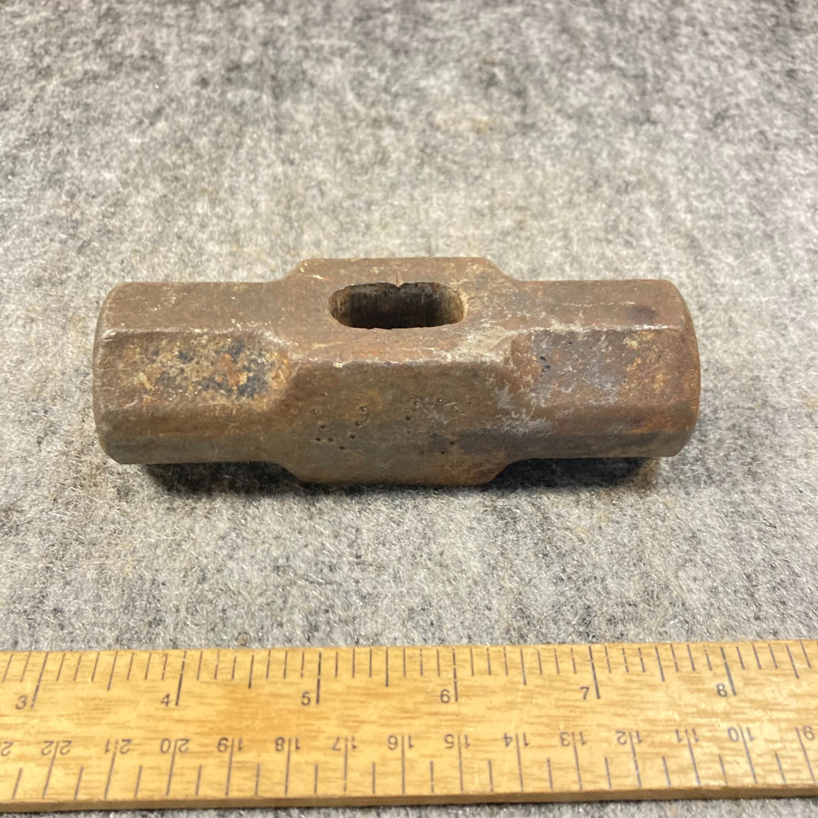 Vintage Sledgehammer Head No Handle 2lbs. 14oz. Mason Blacksmith