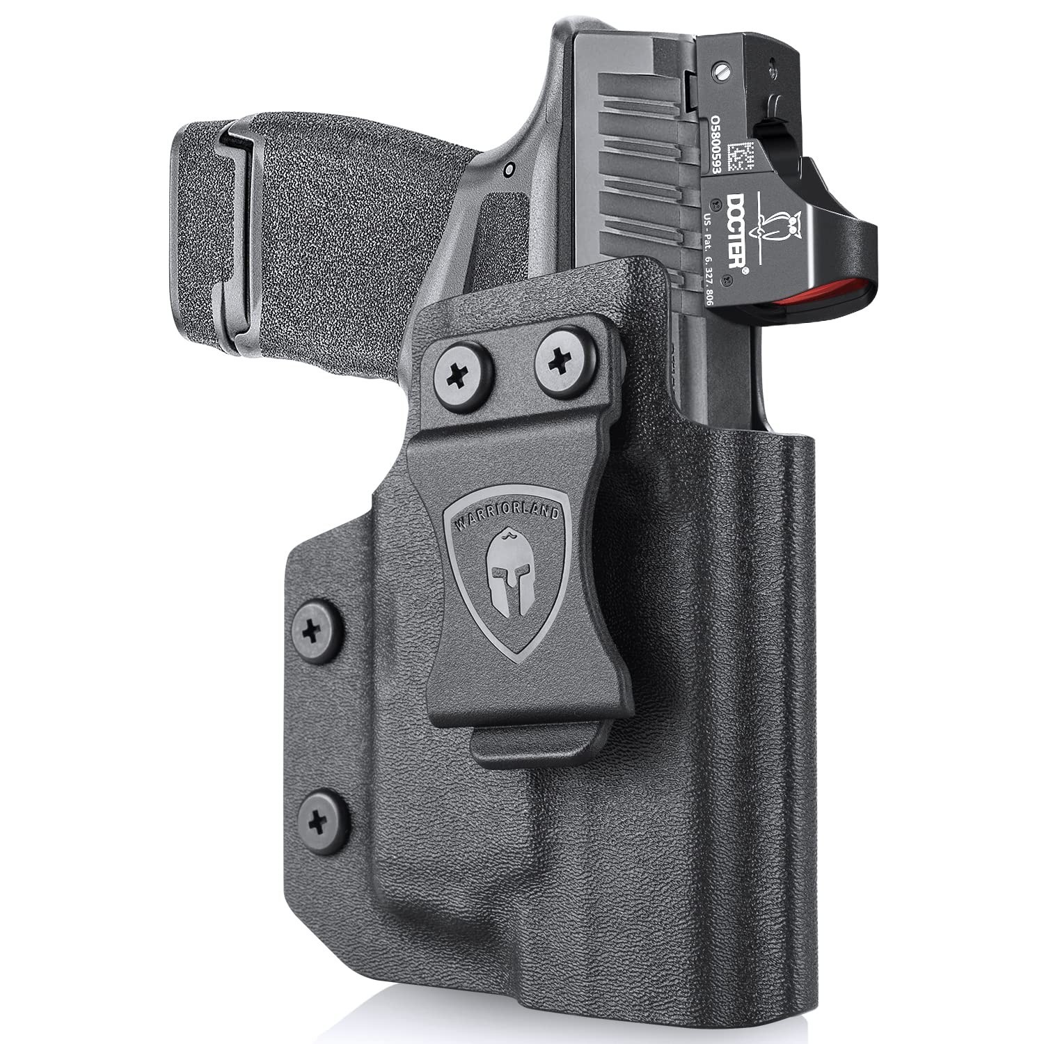 Hellcat TLR6 Holster, IWB Kydex Holster Optic Cut Fit: Springfield Armory Hel...