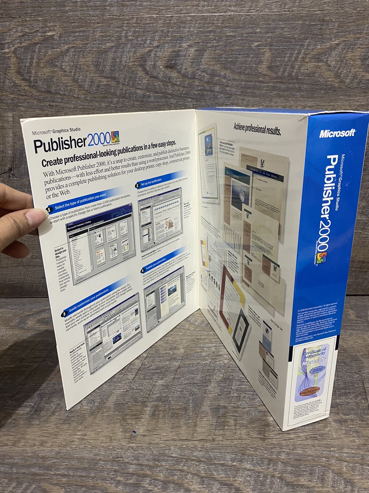 Microsoft Graphics Studio Publisher 2000