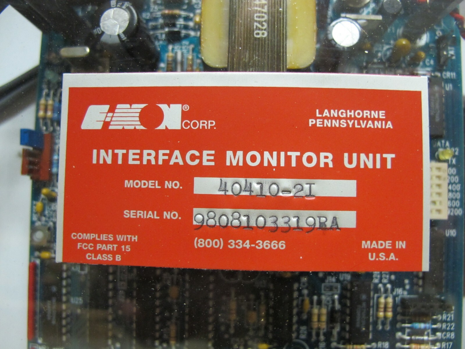 NEW E-MON MMU Multiple Meter Unit E-CON 320825EW AC Kilowatthour Meter E-CONomy