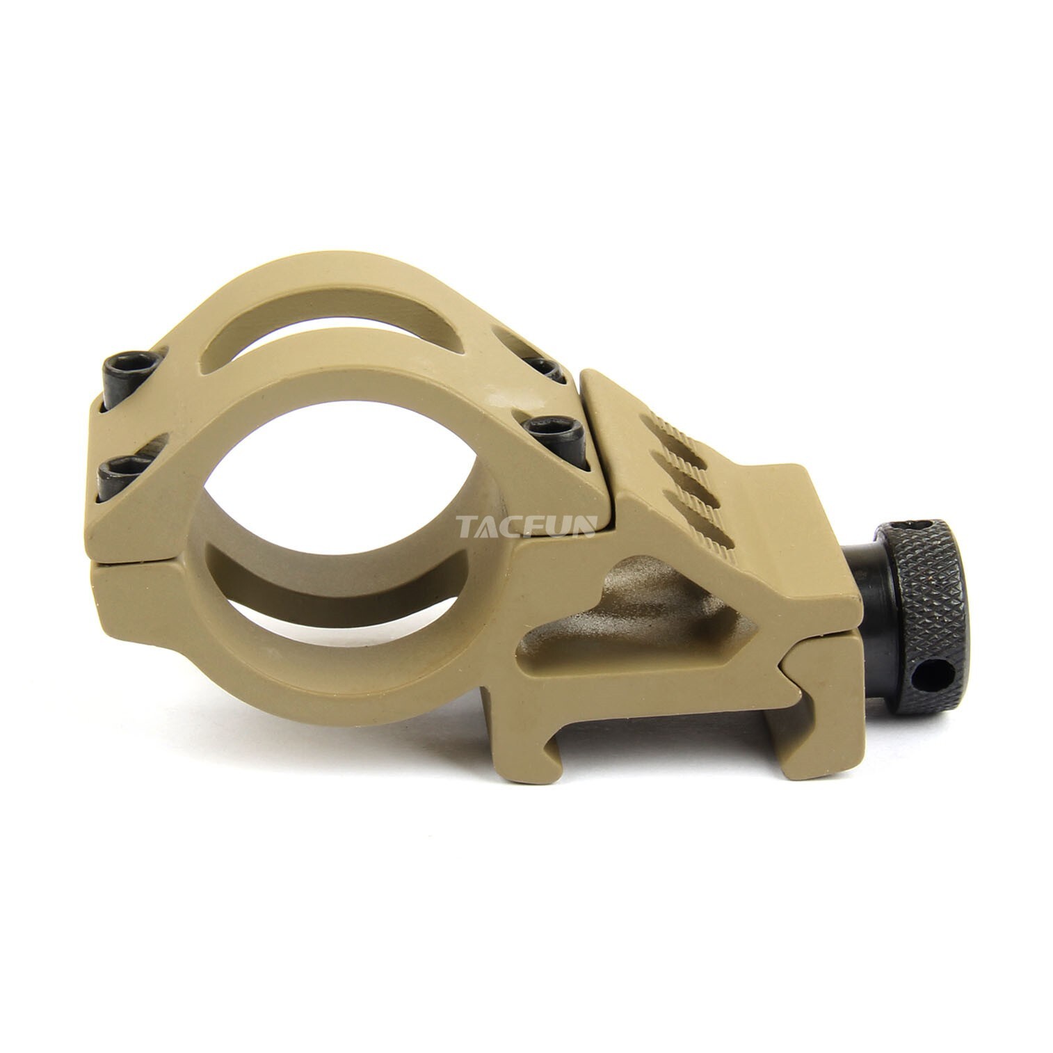 Tactical 45 Degree Offset 1" Flashlight Picatinny Light Laser Mount