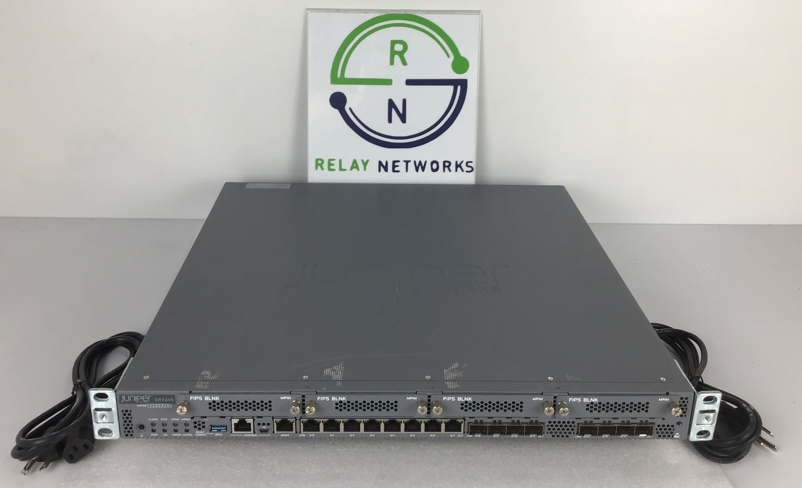 Juniper SRX345-DUAL-AC Services Gateway 8x1Gb RJ45 8x1Gb SFP Ports Dual Power