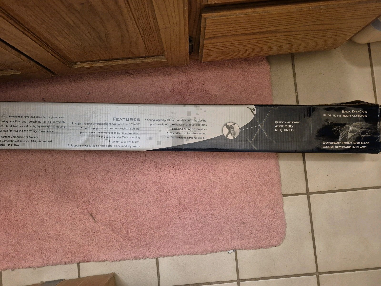 PKBS1: Portable Keyboard Stand