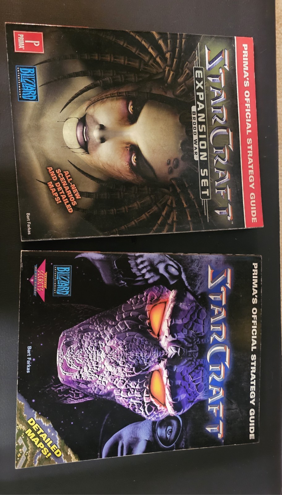 StarCraft STAR CRAFT Primas Official Strategy Guides Expansion Set Brood War PC