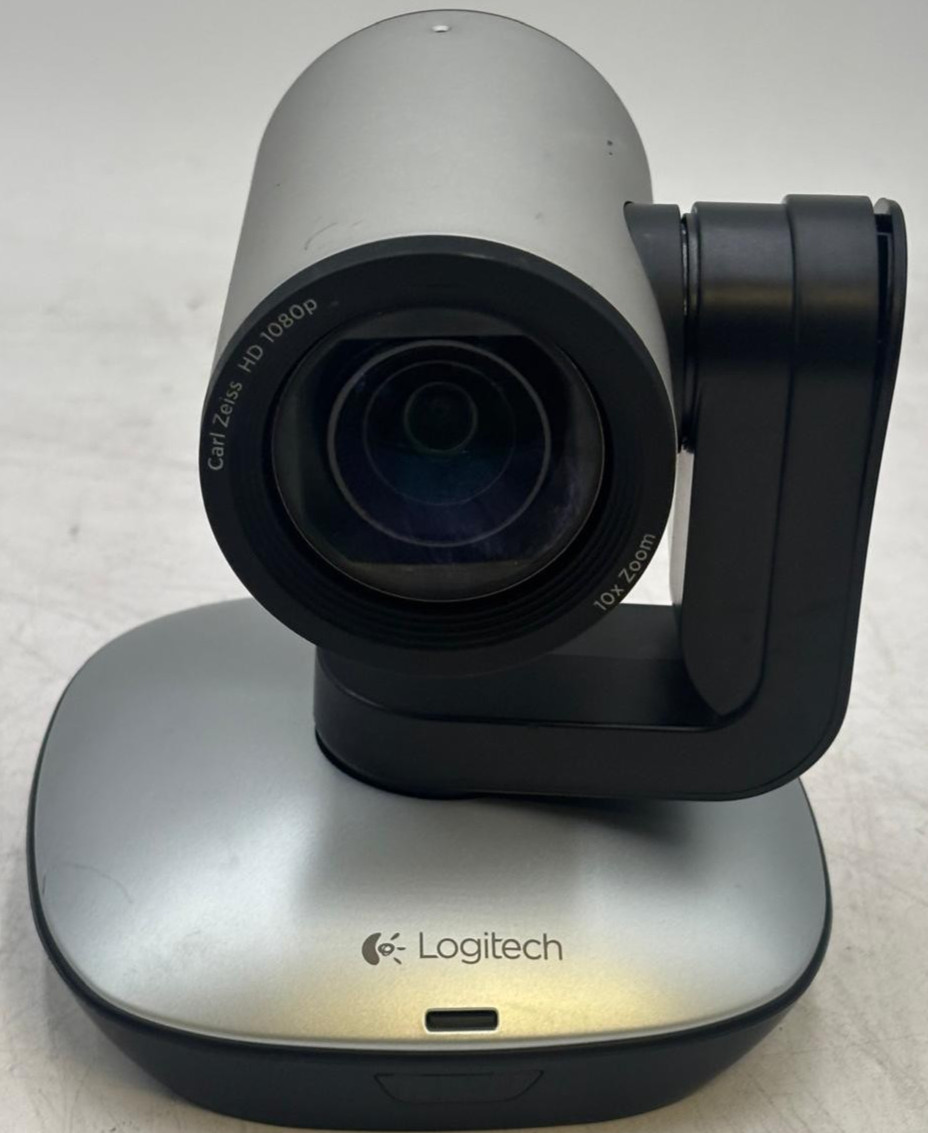 Logitech HD 1080p Video Conference Camera V-U0032 860-000465 10X Zoom Carl Zeiss