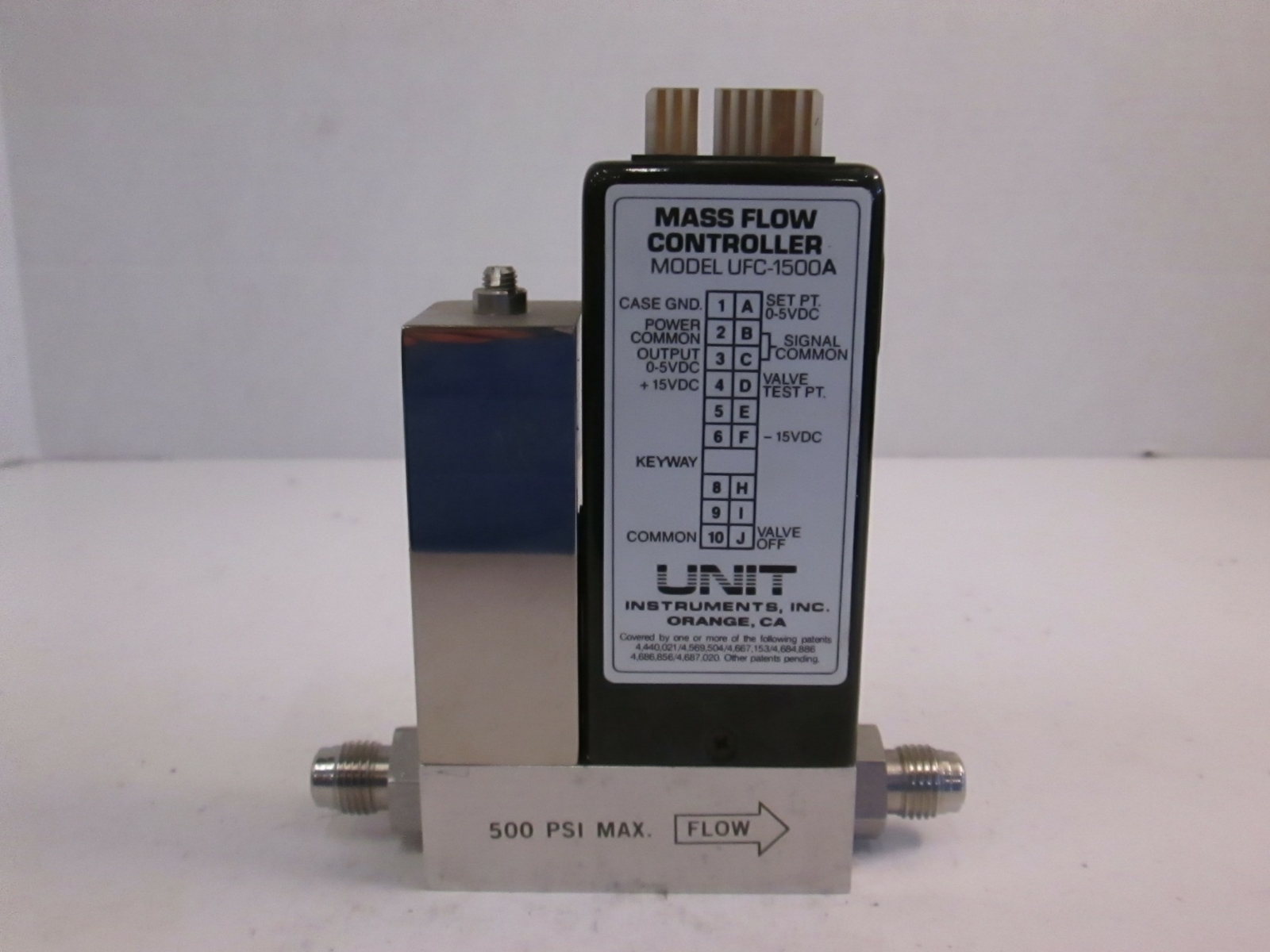 Unit UFC-1500A Mass Flow Controller, Gas, N2O, 2 SLM
