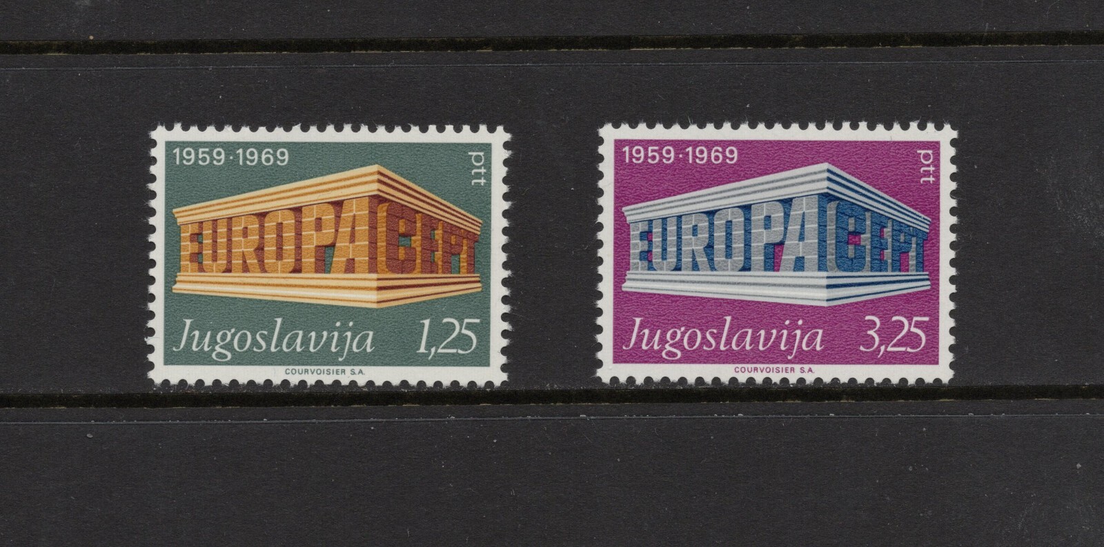 S4414   Yugoslavia  1969   Europa   2v.   MNH