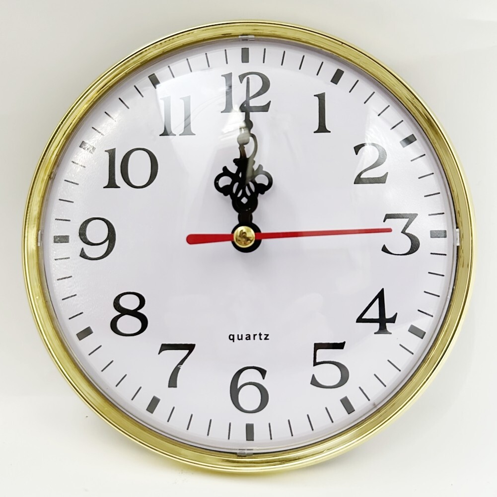 Quartz Clock Insert 130mm Diameter 90-110mm Install Diameter Lightweight