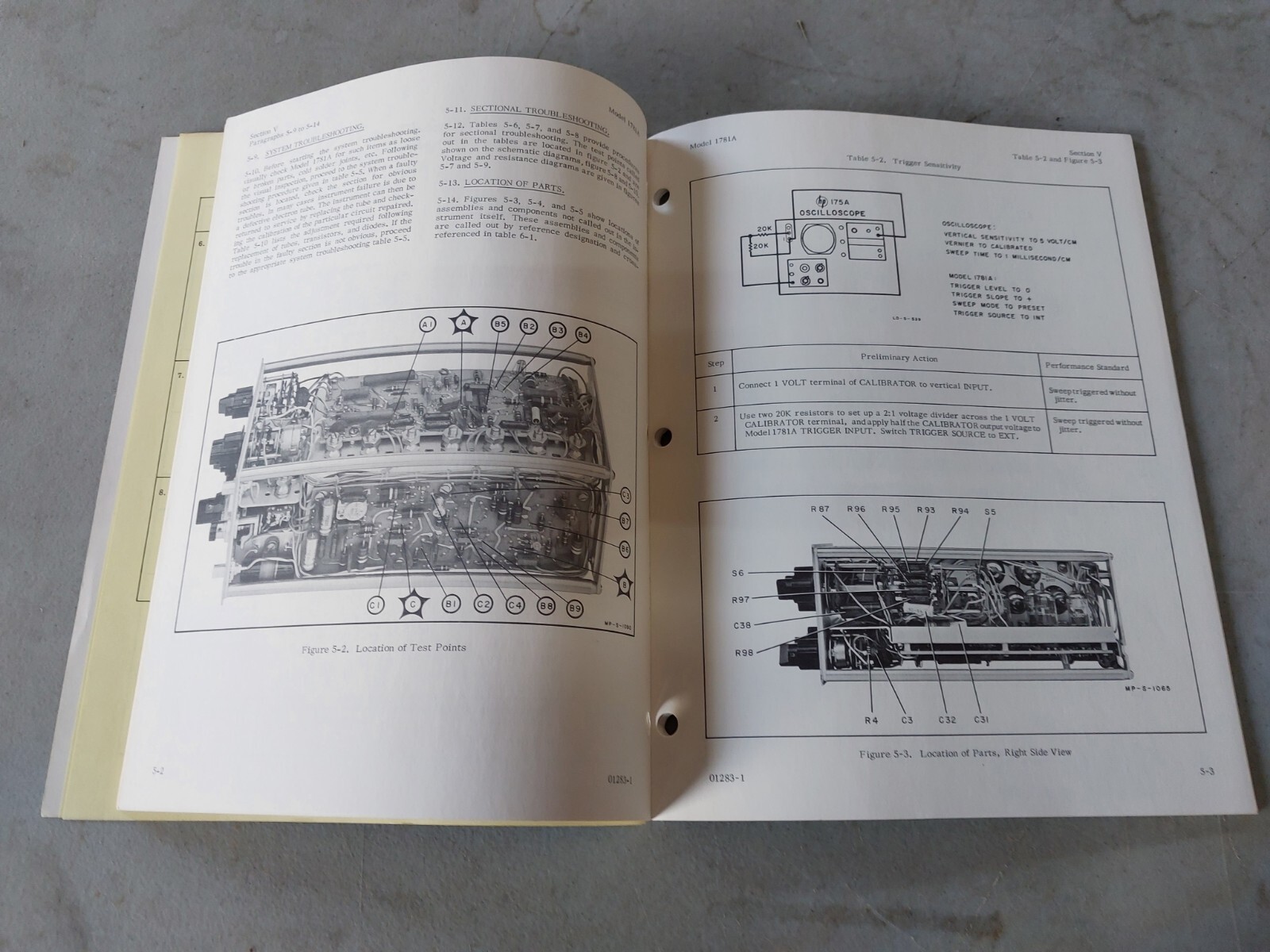 Original HP 1781A Delay Generator operating and service manual