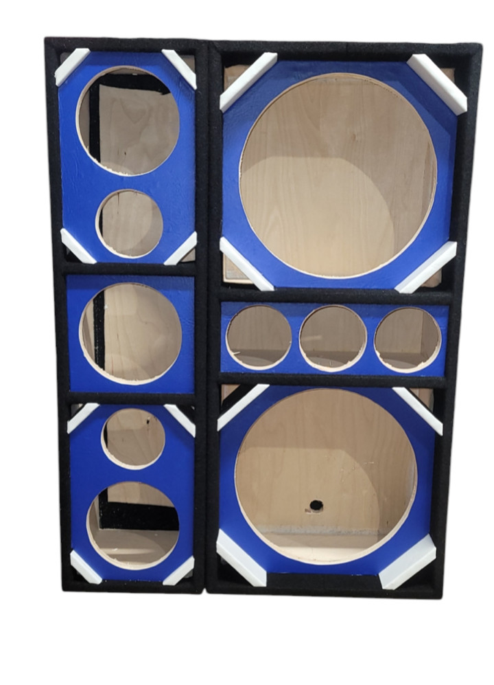 KITIPO FOR SPEAKER OF 12 INCHES+ DRIVER BOX - BRAZILIAN STYLE + FREE CONNECTOR