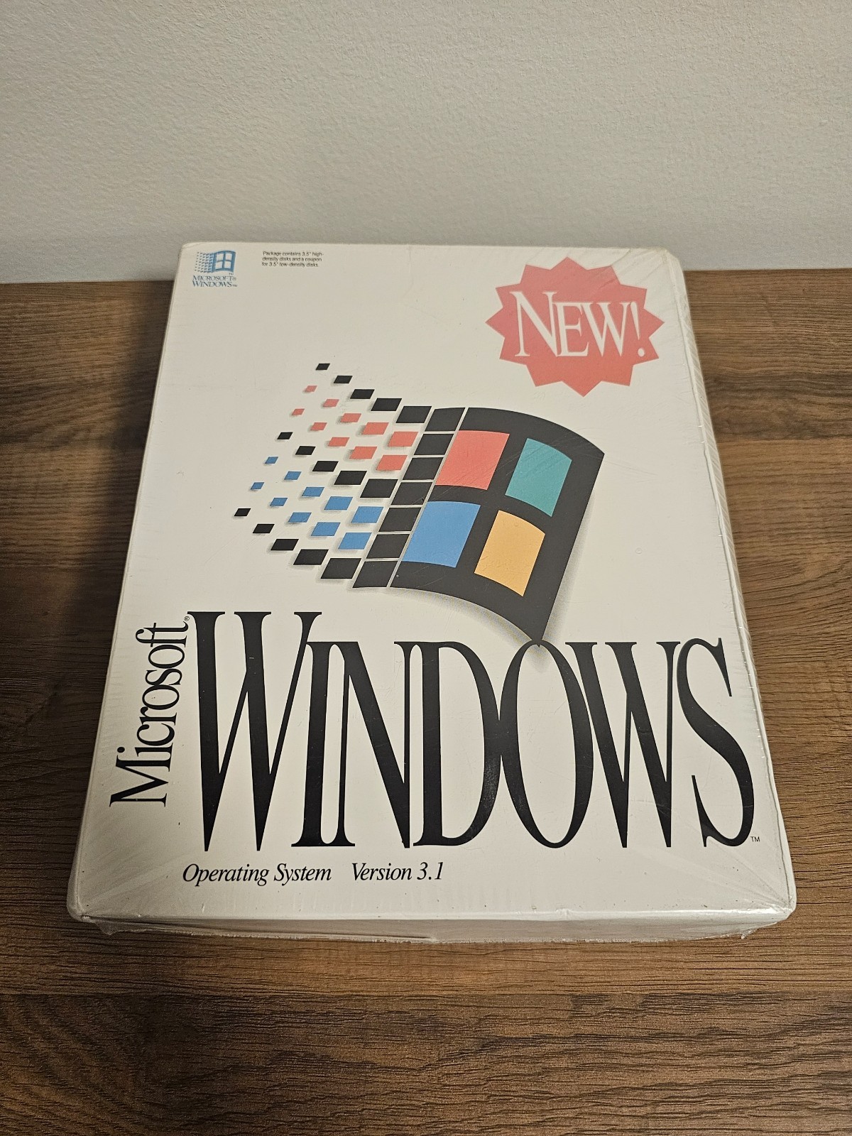 Microsoft Windows 3.1 Operating System Sealed