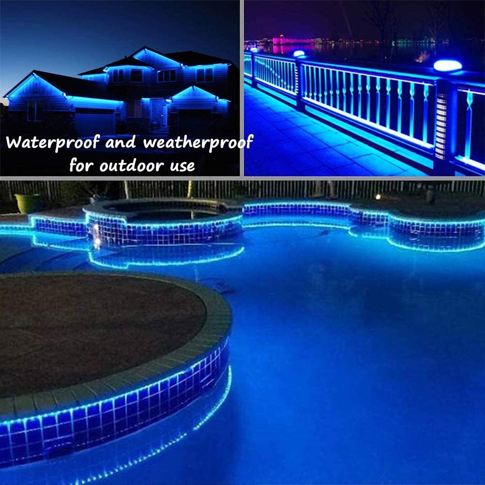 Easter Outdoor Garden 8 Mode 200LED Solar Powered String Fairy Light Rope Patio