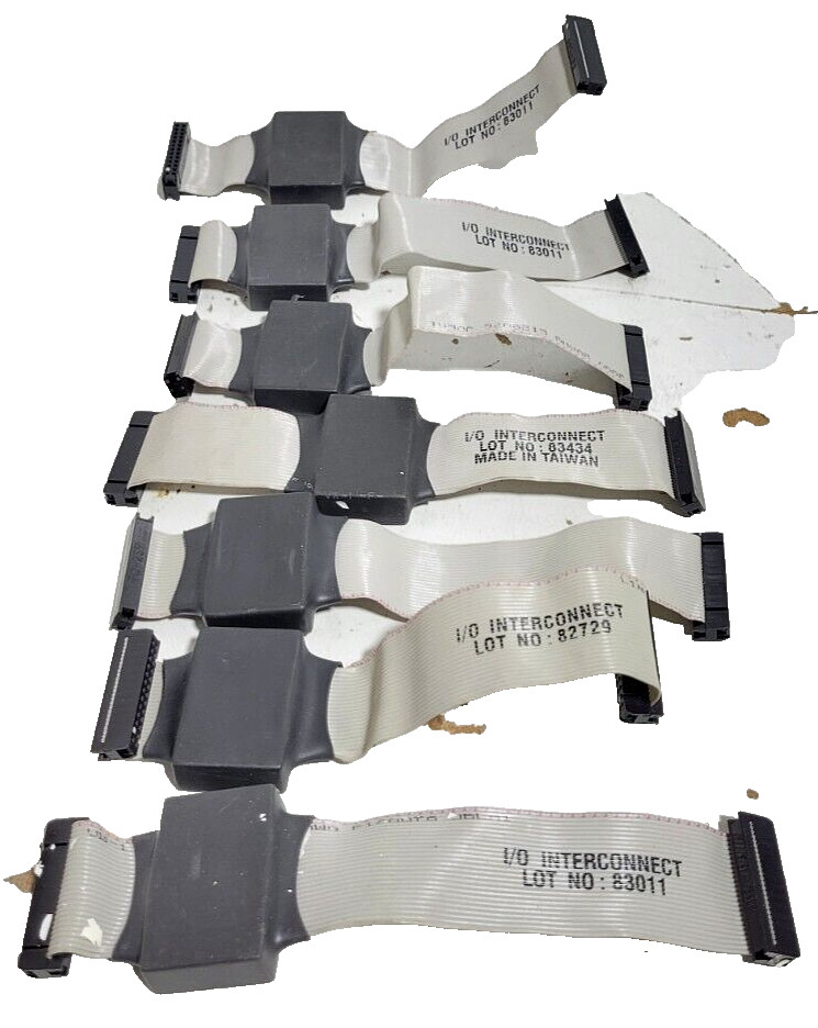LOT OF 7- MATROX I/O INTERCONNECT  FLAT/FB/CBL.NEW