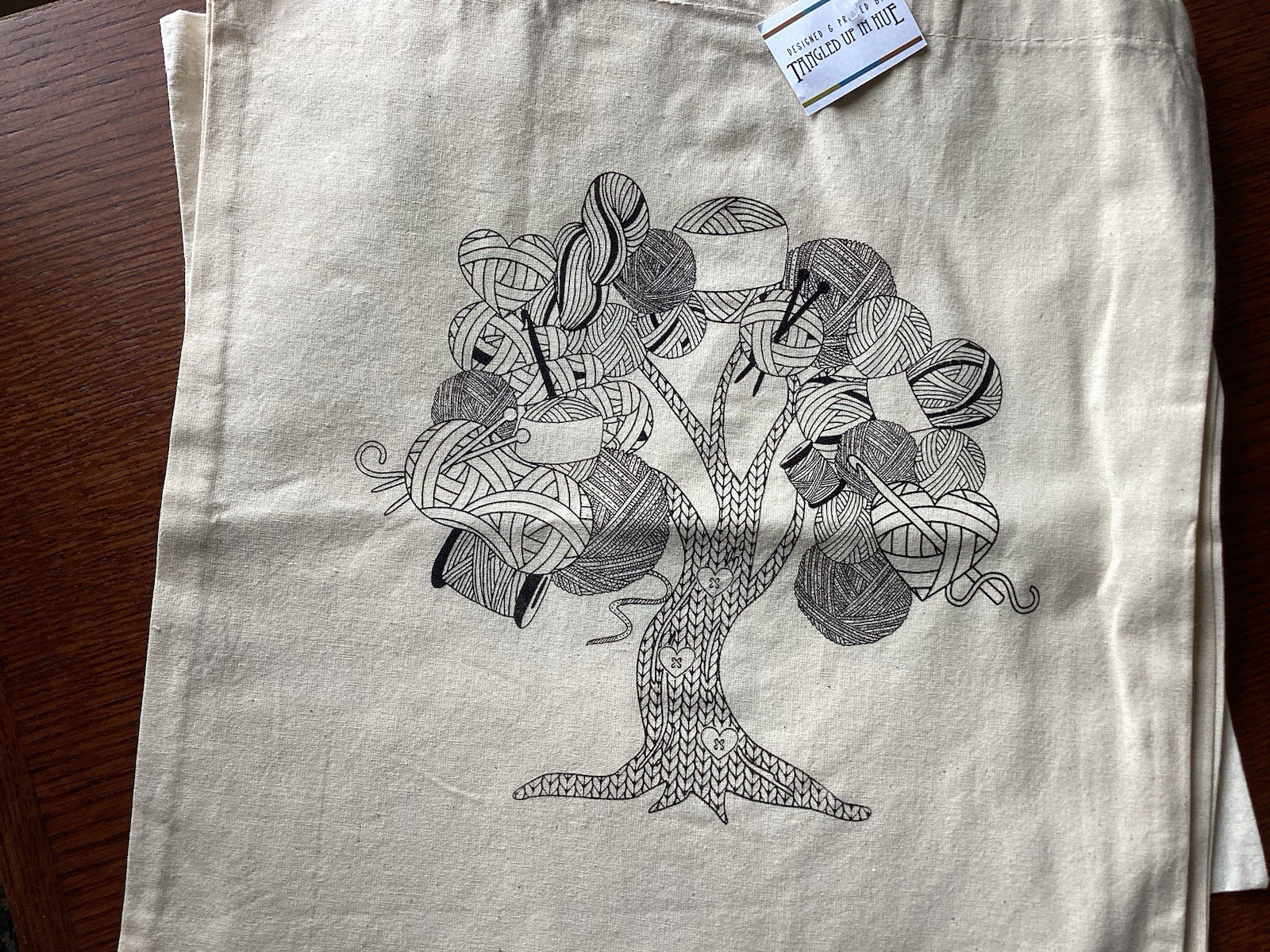 Canvas Yarn Tote